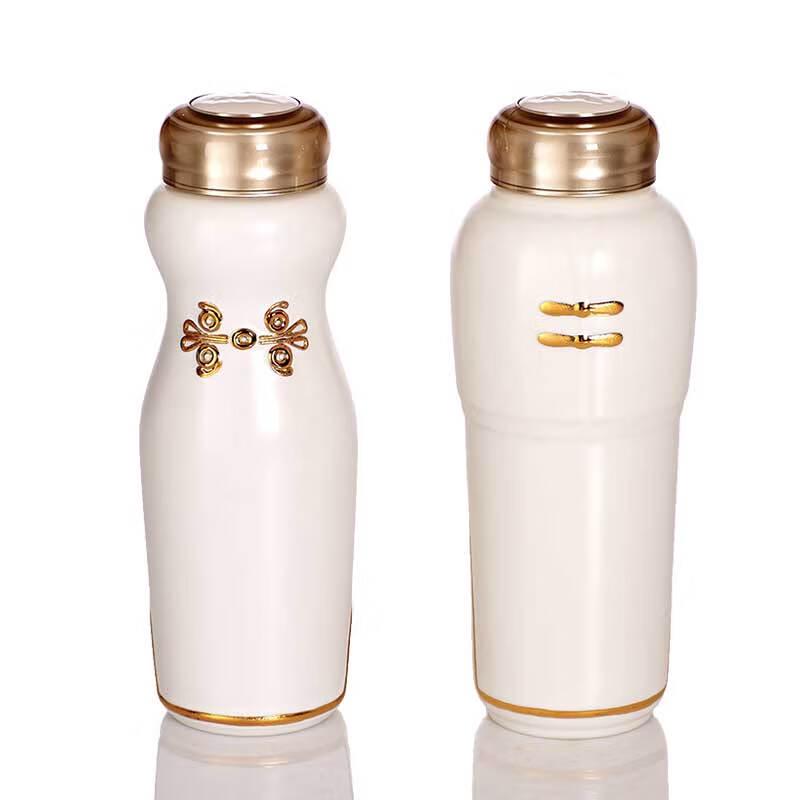 Qian Tang Xuan Huafeng Ceramic 250ml Portable Two-Cup Set