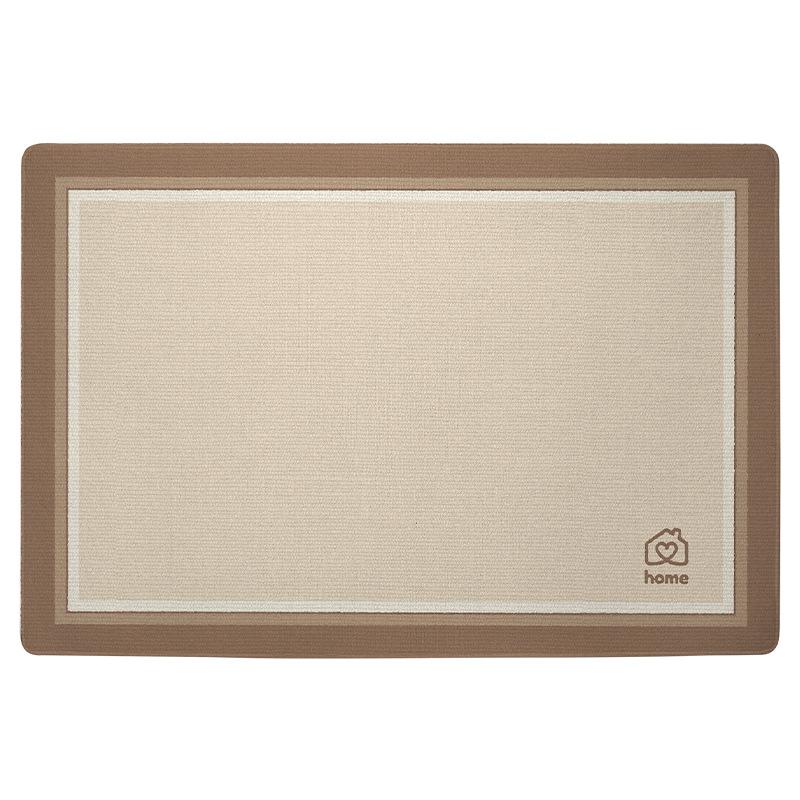 Nordic Retro Ins Entrance Door Wear-resistant Floor Mat Kennel Velvet Home Dust Scraping Entry Door Mat
