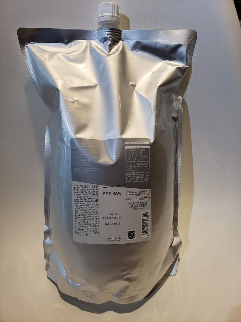Lebel Seesaw Hair Treatment B (Balance) <Refill> (2500ml)