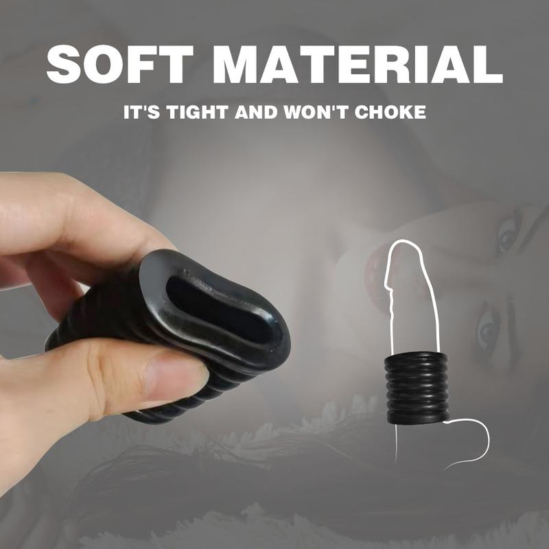 Male Scrotum Ring Ejaculation Delay Penis Ring Bondage Erection Ball Ring Delay Ring Reusable Enlargement Ball Stretcher Sex Toy
