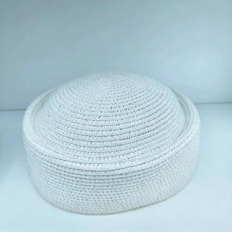 2026 Summer Beret Sun Hats Retro Artistic Painter Breathable Straw Hat Women Circle Concave Straw Sun Hats