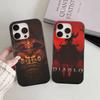 Classic Action D-Diablo Game For IPhone 17 16 15 14 13 12 11 Pro Max Plus Pro Clear Phone Cover Non-Slip Shell