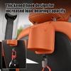 Multifunctional Back Seat Cup Holder, Car Headrest Hook Storage for Travel Truck Interior Cell Phones Keys Organizer Supplies