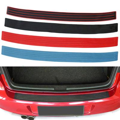 Car Auto Trunk Rear Bumper Sill Protector Strip Rubber Cover Guard Trim Pad