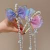 Elastic Faux Pearl Headband Exquisite Princess Hair Hoop Mermaid Hair Chain  Princess Theme
