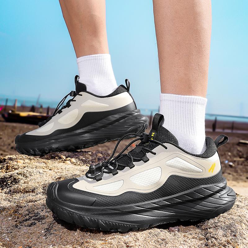 New Men'S Lightweight And Breathable Camping Hiking Shoes Wear-Resistant And Waterproof Sports Shoes Outdoor Leisure Shoes