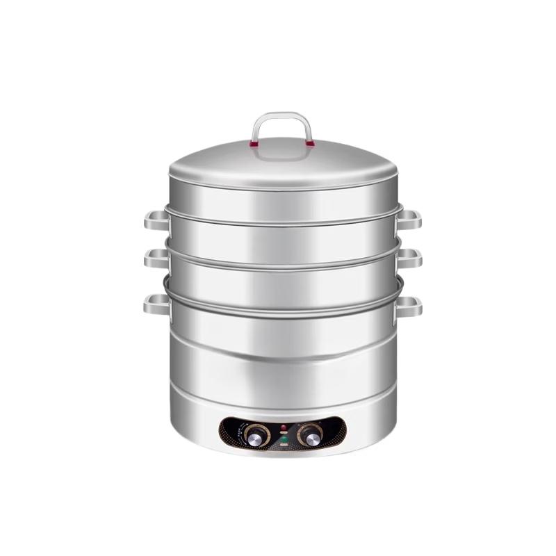 

Yingbai 42cm Commercial Electric Steamer with Timer & Temp Control