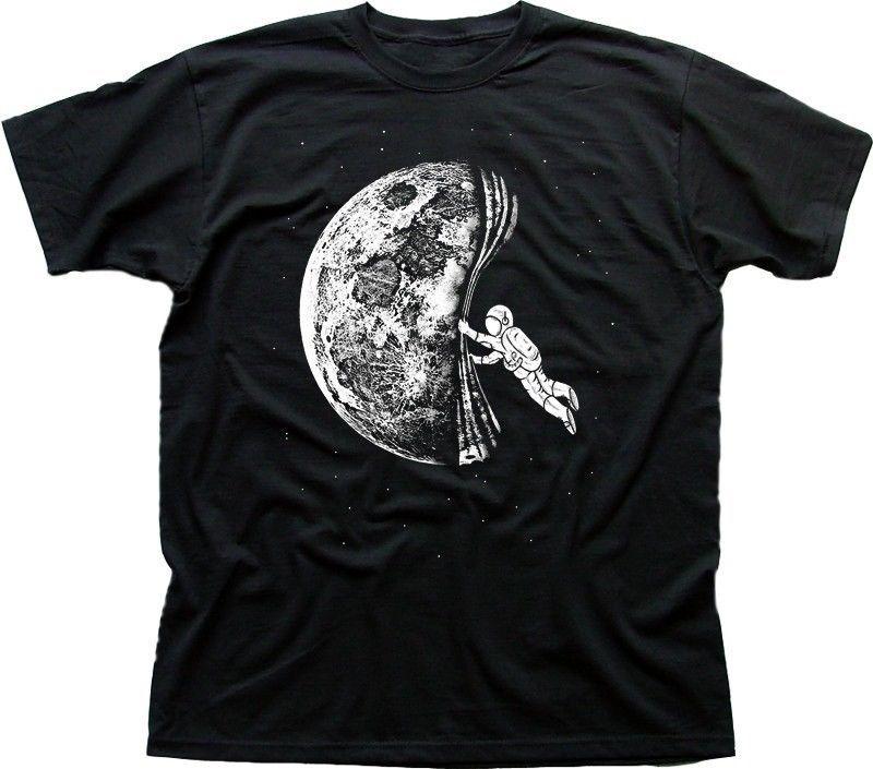 

Spaceman on the Moon Nasa black t-shirt 9366 S разноцветный