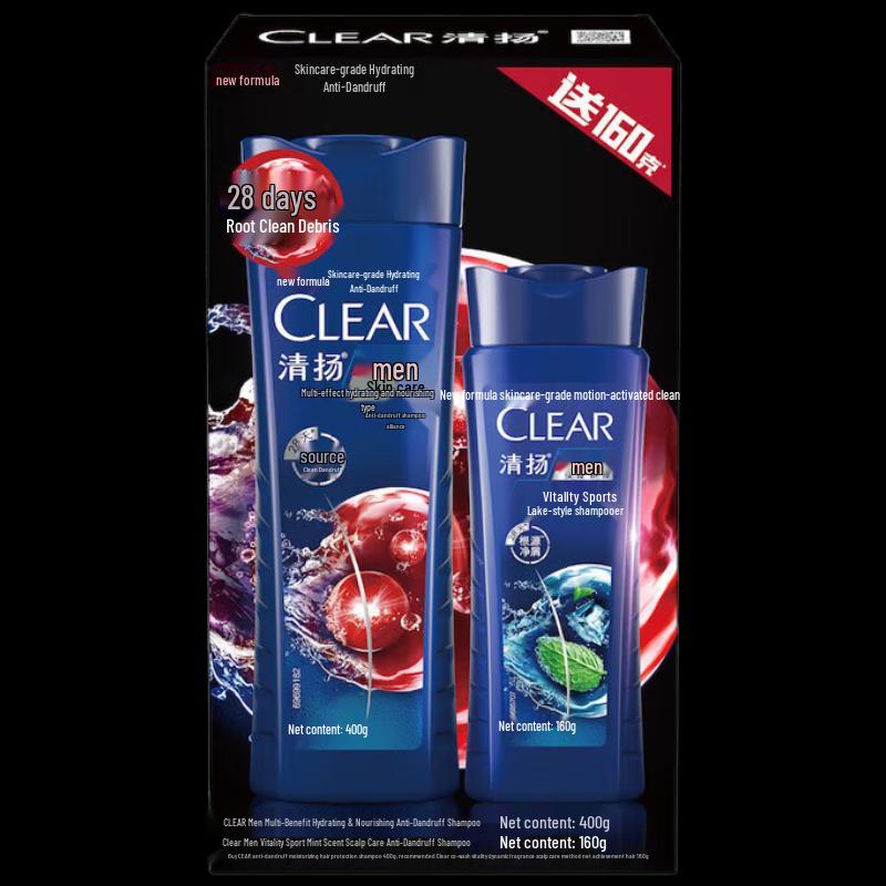 CLEAR Men s Multi-Effect Hydrating Anti-Dandruff Shampoo