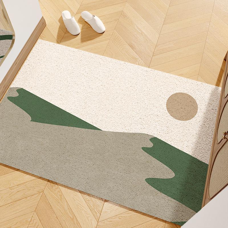 

Грязеотталкивающий придверный коврик из шелковых петель - Нескользящий, Легкий в уходе входной коврик для дома 40x60 cm