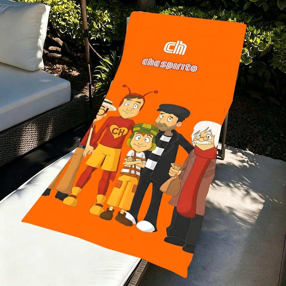 E-El Chavo Del Ocho-S Towel Microfiber Beach Towel, Quick-Dry, Sand-Free, Ultra-Fine Fiber, Super Soft.