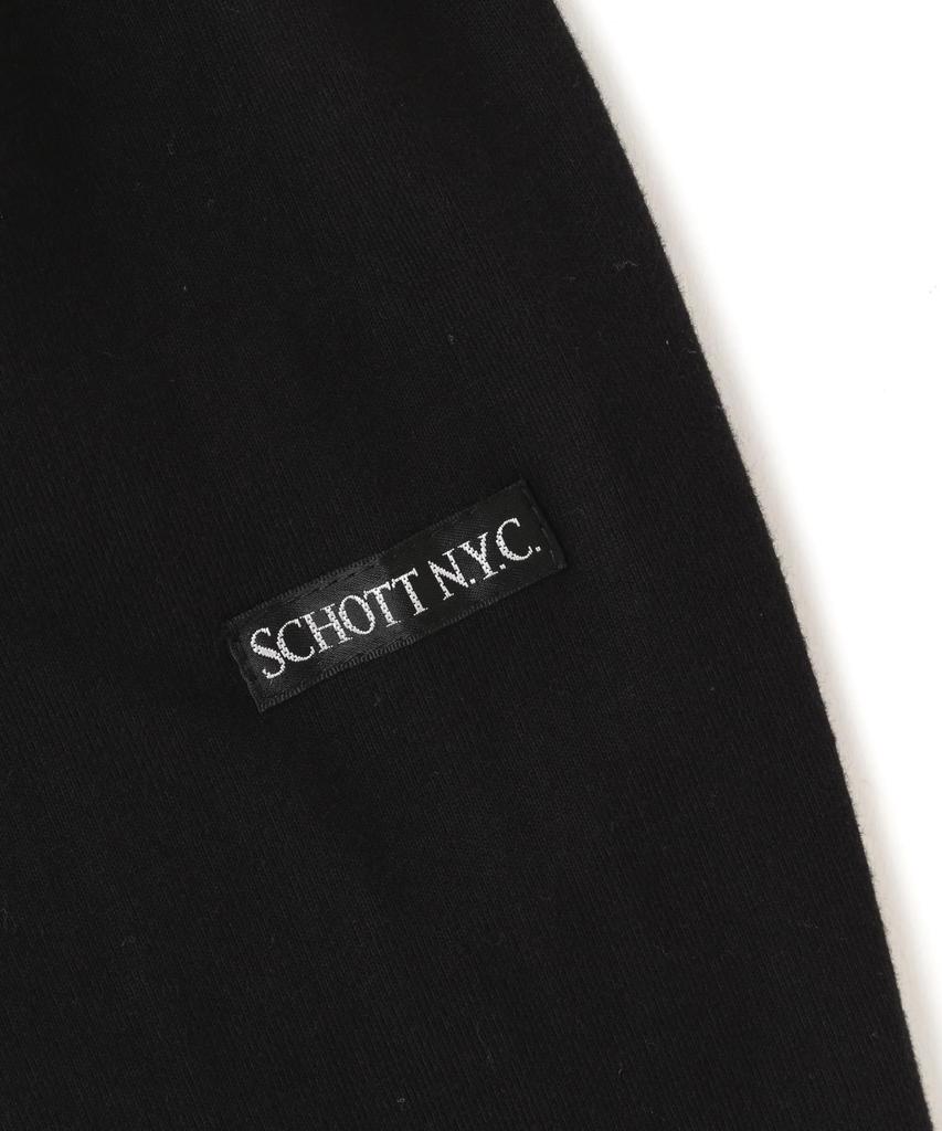 Schott LS One Star Leather Pocket T-Shirt, Men's, Size 2XL, Black, 010, 782-5930003