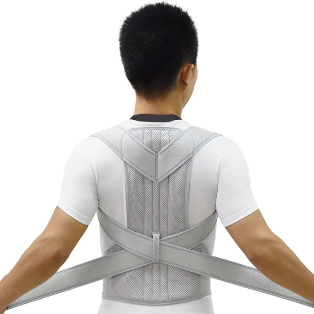 Adjustable Posture Corrector Corrective Spinal Alignment Belt Postural Straightener Back Brace  Men