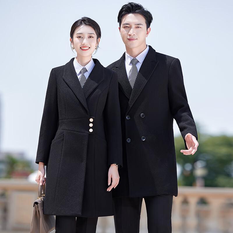 Treluoman Professional Padded Wool Blend Winter Coat