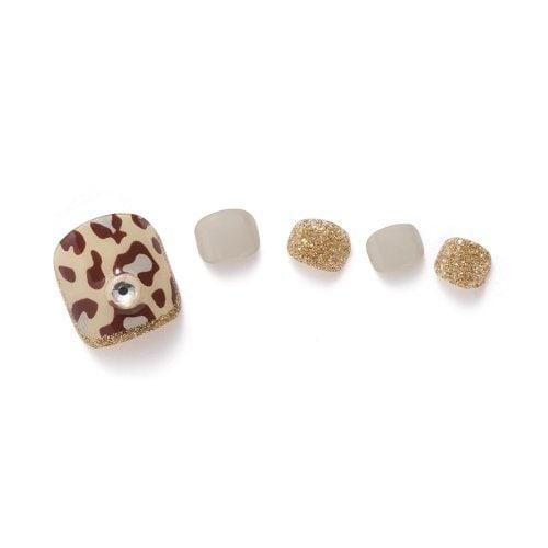

[Glambux] Self Gel Pedi Sticker Pedi 04 - Leopard