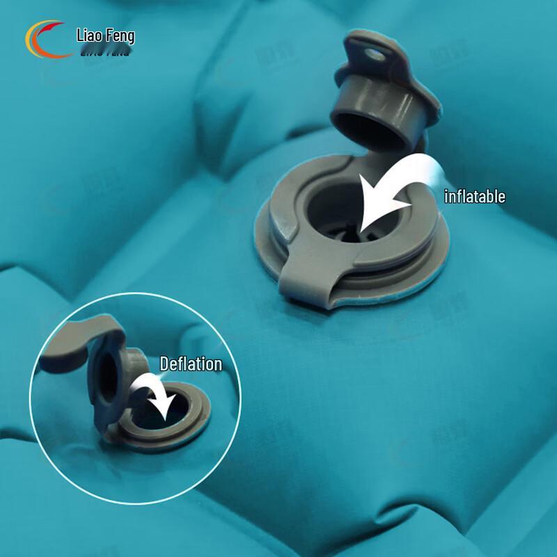 Lightweight Double Inflatable Camping Sleeping Pad with Foot Pump