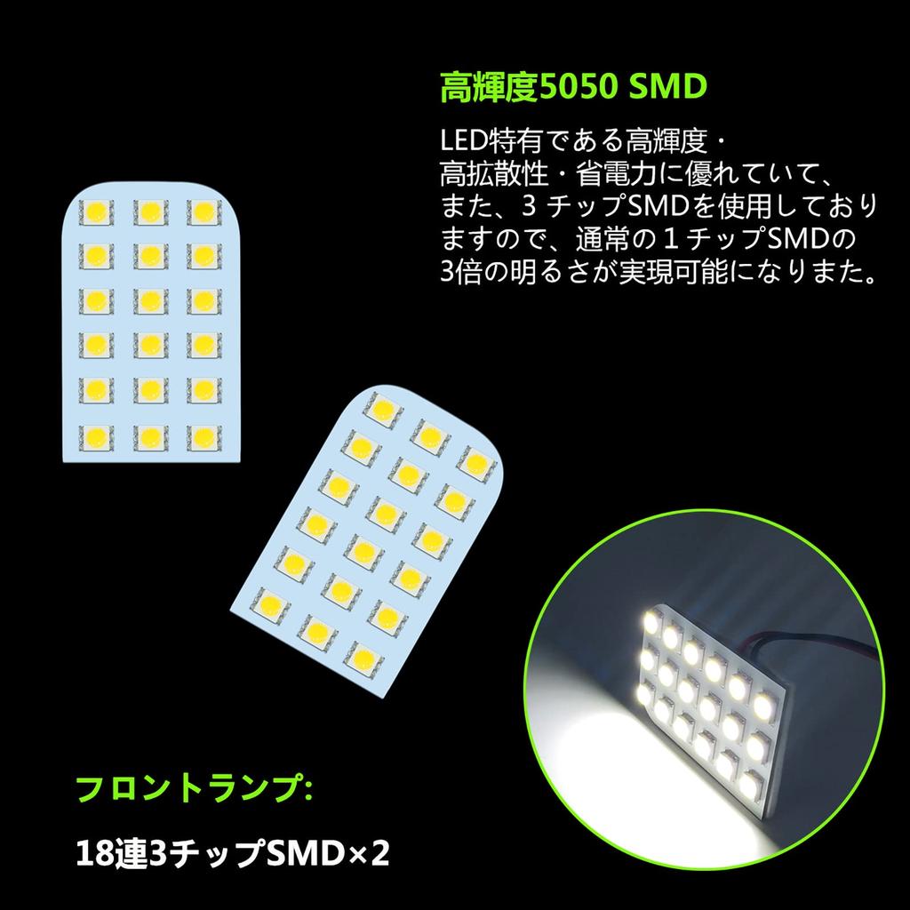 ZXREEK Caravan LED Room Lamps for Nissan NV350 GX E26 Specific 3 Chip 5050 177 Set DX, Series, Design, Bulbs, Bulbs, White, 6000K, 9-Piece
