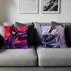 The Eminence In Shadow Cover With Short Plush Print For Living Room Sofa Decoration Cushion Cover Pillow Covers