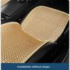 Summer Ice Silk Car Seat Cushion – Breathable & Cooling with Woven Design, Fits Most Vehicles. A Must-Have for Hot Weather!