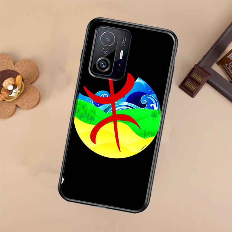 Amazigh Symbol Berber Academy Case For Xiaomi POCO X7 X6 Pro X3 X5 M6 F3 F5 F6 Pro 11T 12T 13T 14T Pro 13 14 Ultra Cover
