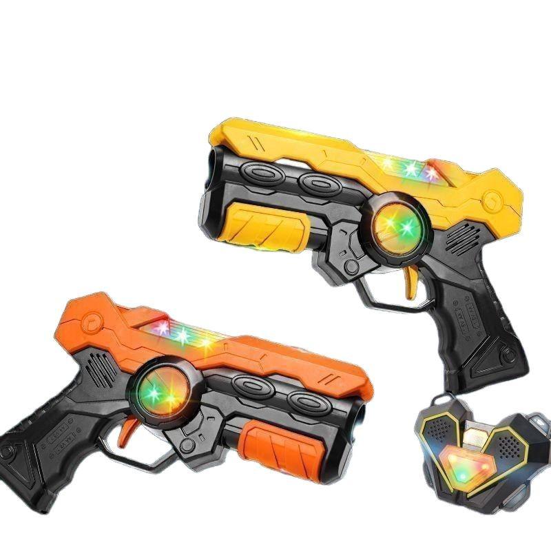 Infrared Laser Battle Toy Gun for Parent-Child Interaction with Sound and Light Effects