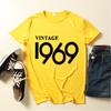 Vintage 1969 1971 Letter Print Women T Shirt Short Sleeve ONeck Loose Women Tshirt Ladies Tee Shirt Tops Clothes Camisetas Mujer
