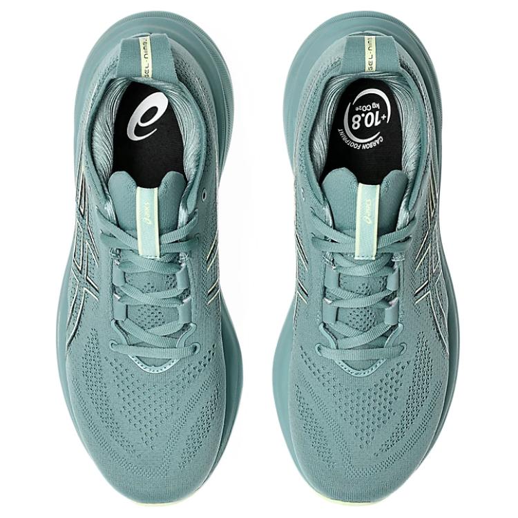 Asics Gel Nimbus 26 Celadon Pánské Běžecké Boty Teal Light-Celadon 1011B794-300