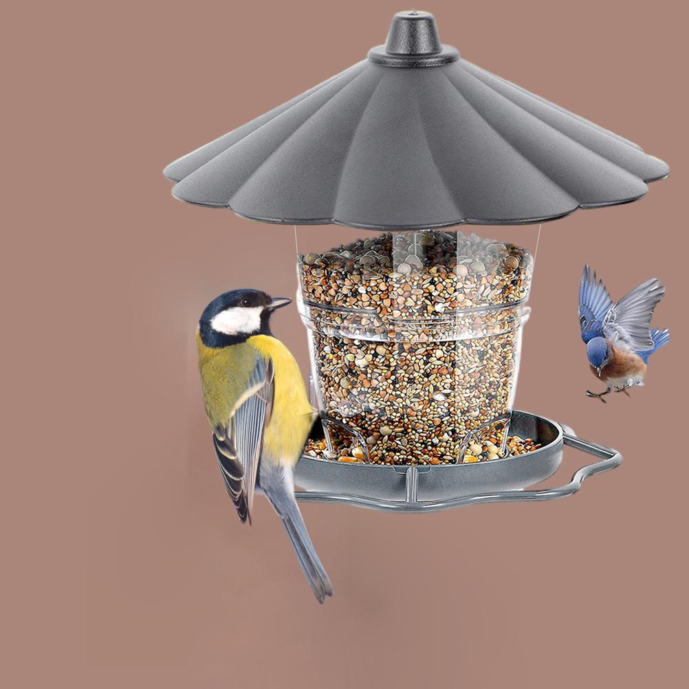 Wild Bird Mater Sammenleggbar Panorama Gazebo Bird Mater Bærbar utendørs hengende fuglemater