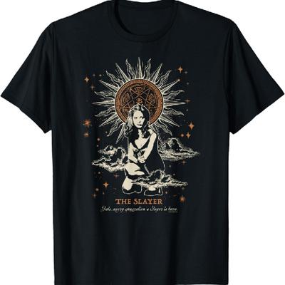 Buffy the Vampire Slayer The Slayer Vintage Tarot T-Shirt