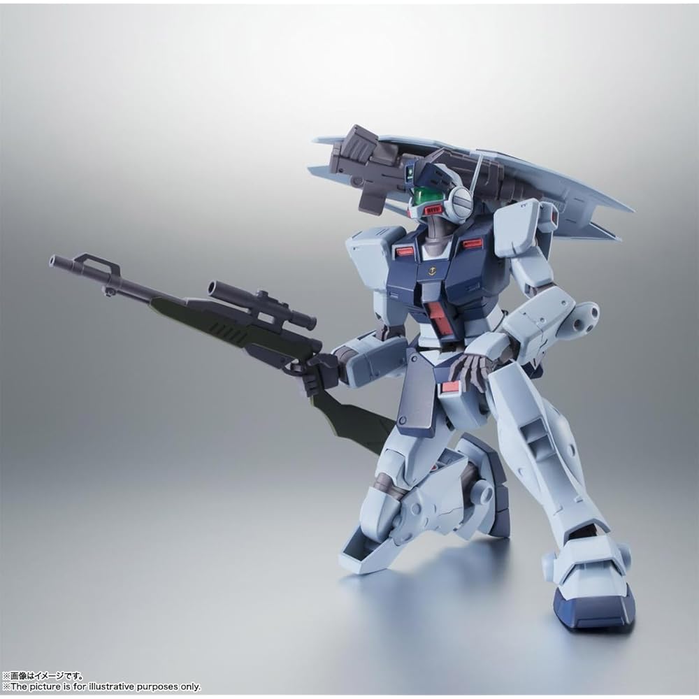 TAMASHII NATIONS ROBOT Spirits RGM-79SP Jim Sniper II A.N.I.M.E. Action Figure 125mm PVC ABS Painted Movable