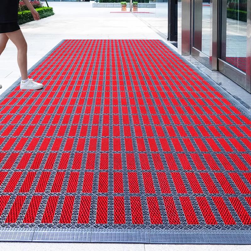 Waterproof Anti-Slip Entrance Doormat for Offices & Hotels - Dust Removal Carpet