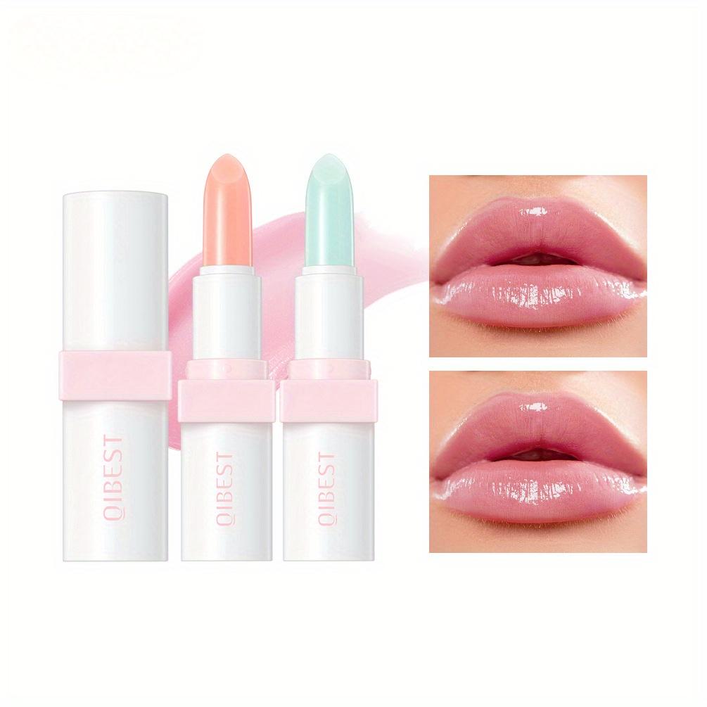Warm-changing Moisturizing Lip Balm Double Moisturizing Lip Balm Prevents Dryness, Fades Lip Lines, Tightens, Moisturizes and Is Not Greasy