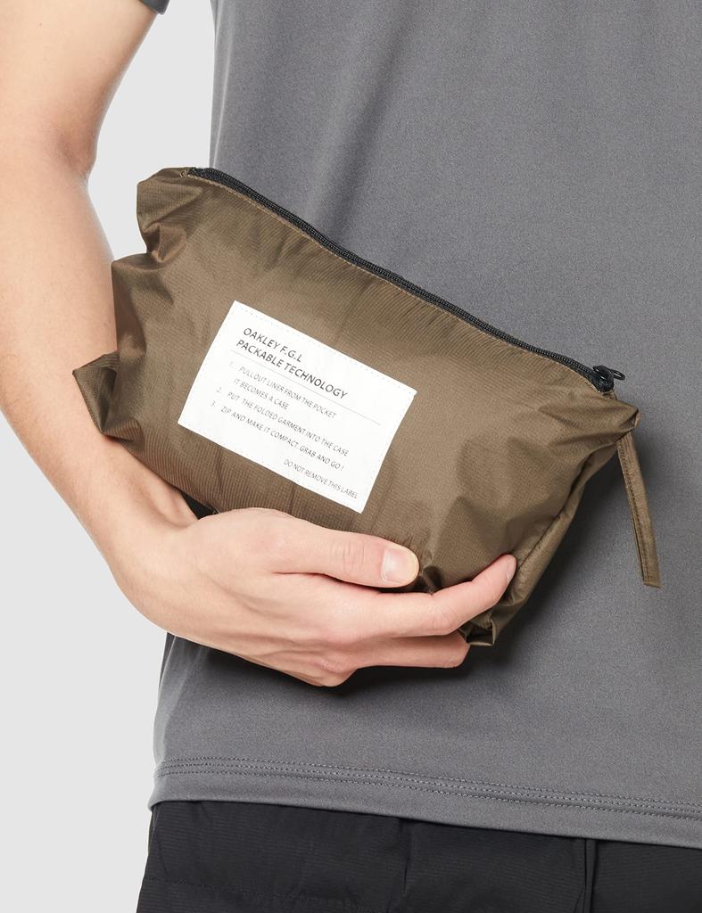 Oakley Jacket FGL Class C Packable Jacket FOA403547 Amber Brown L Size 2.5L 1.0 (Japanese XL)