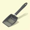 Stainless Steel Litter Scoop Slotted Design Long Handle Feline Litter Scoop Feline Poop Scooper Easy to Clean
