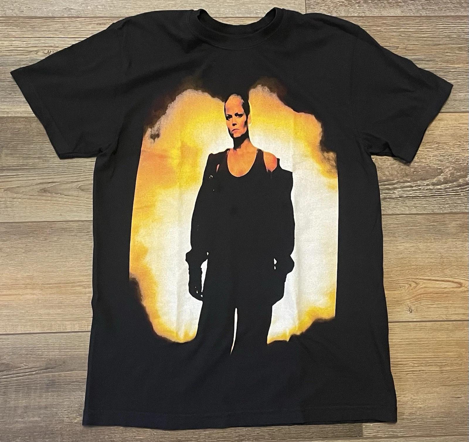 Alien 3 1992 90s Horror Movie Rare Sigourney Weaver Graphic Tee Shirt Men M 3XL