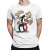 Männer Frauen Bedrucktes Mort & Phil Mortadelo y Filemón T-Shirt Reines Baumwoll-T-Shirt Kleidung