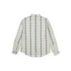 Palace FW21 Razor Sharo Shirt Chain Pattern Long Sleeve Shirt Unisex Shirts White P21SHT008