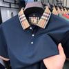 Zomer Polo Shirt met Korte Mouwen voor Heren - Volwassen, Veelzijdige Business Casual Kleding