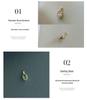 14K Gold-Plated Sterling Silver Necklace with Oval Emerald Pendant - Luxury Clavicle Chain for Women