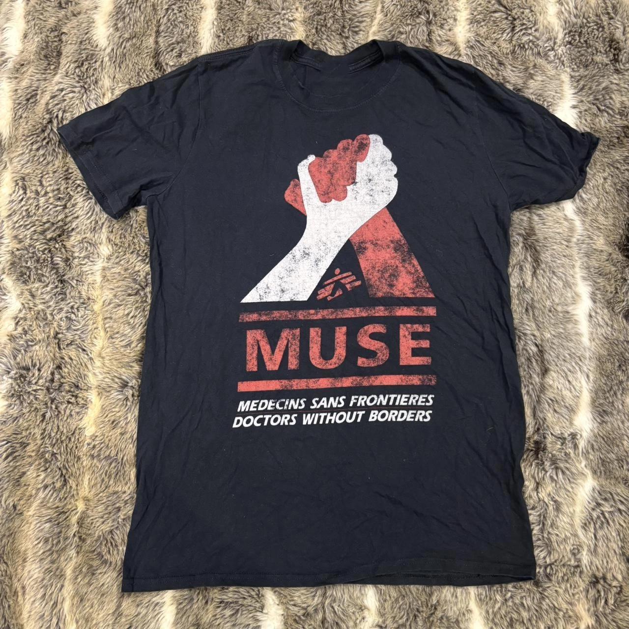 Muse Shirt MSF Medecins Sans Frontieres European Tour 2016 Rock Band Men s Tee 4XL