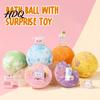 Bath Ball with Surprise Toy Salt Inside Fruity Floral Plants Extract Handmade Natural Sea Bubble Women Men SPA Gift Scented