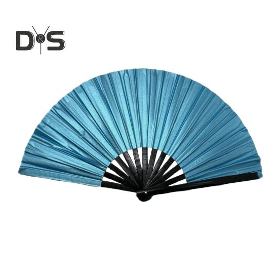 Tragbarer Faltventilator, holografischer Handventilator für den Sommer, Dekoration, Tanz-Performance-Requisiten, Party-Kostümzubehör