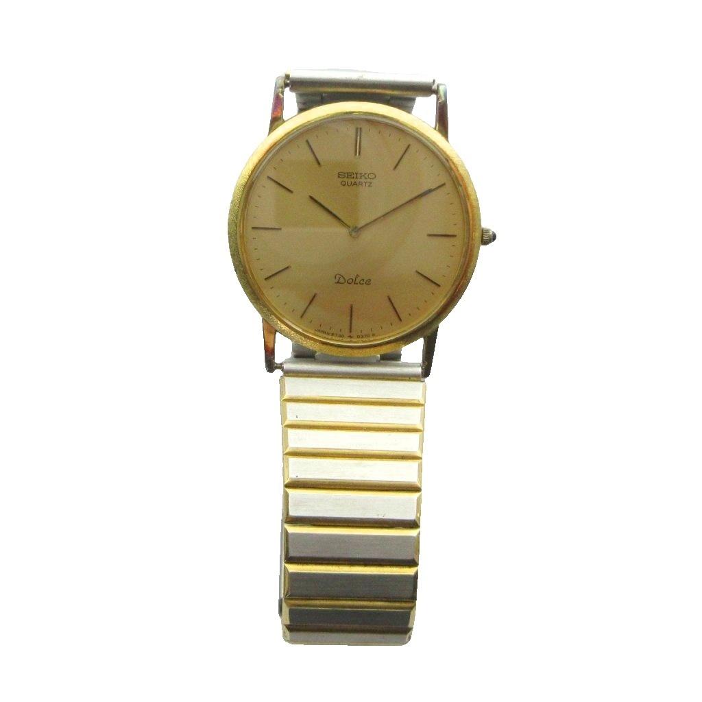 SEIKO Dolce Quartz Watch Gold Color Watch 6730-0090 Men's GY11/ MQ