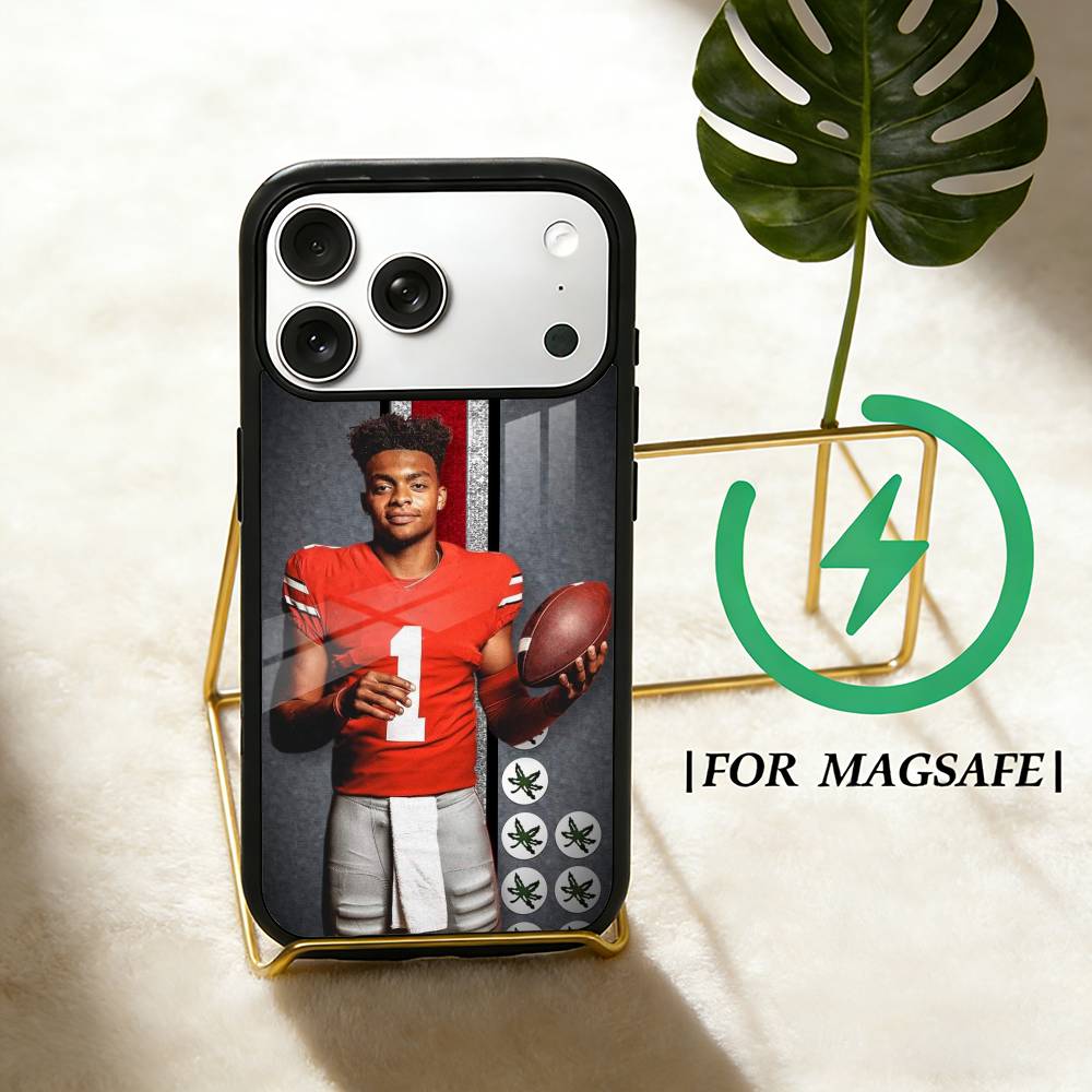 J-Justin Fields 1 Wallpaper Phone Case For iPhone 17,16,15,14,13,12,Plus,Pro,Max For Magsafe Magnetic Wireless Charge