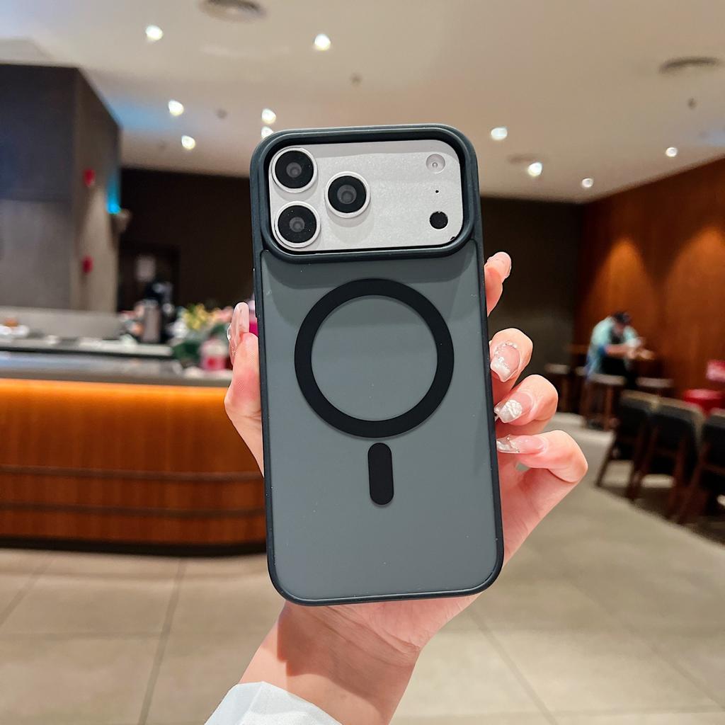 Premium Matte Magnetic Phone Case for Apple IPhone 11 12 13 14 15 16 17 Pro Max Plus Air Slim Fit Skin Touch Protective Cover