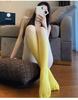 Gradient Candy Color Slimming Pantyhose - Trendy Summer Stockings for a Flattering Look
