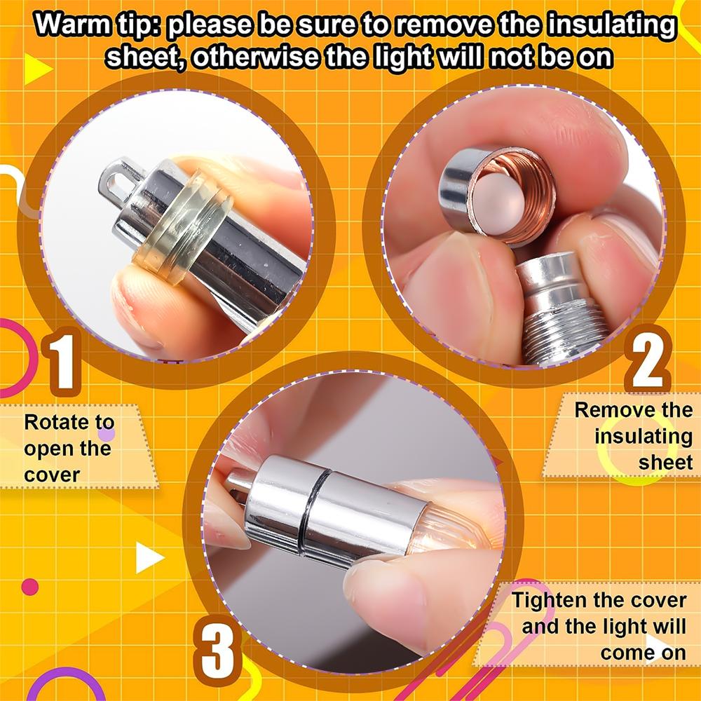 60/1PC Mini LED Balão Lâmpadas Bateria Operado Substituição LED Luzes Para Balões Brilham No Escuro Balões LED Lâmpada Iluminação