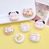 Little Bear Sandwich Cookie DIY Accessories: Hair Clip, Shoe Buckle, Cream Glue, Resin Decorations.