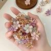 10 Stück Super Fee Blume Kralle Clip Haarspange Seitenhaarwurzel Mädchen Clip Haarschmuck Kopfbedeckung,Haarteil,Schulterpartie,Ausfallendes Haar