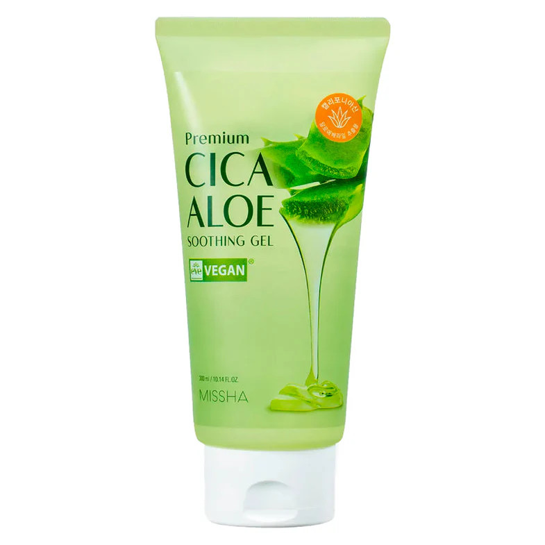 MISSHA Vegan Premium Cica Aloe Soothing Gel 300ml AUTHENTIC STORE